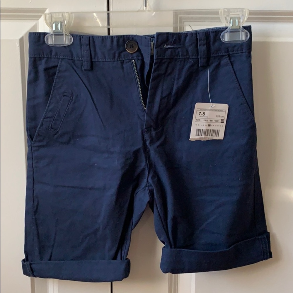 Boy navy short pants